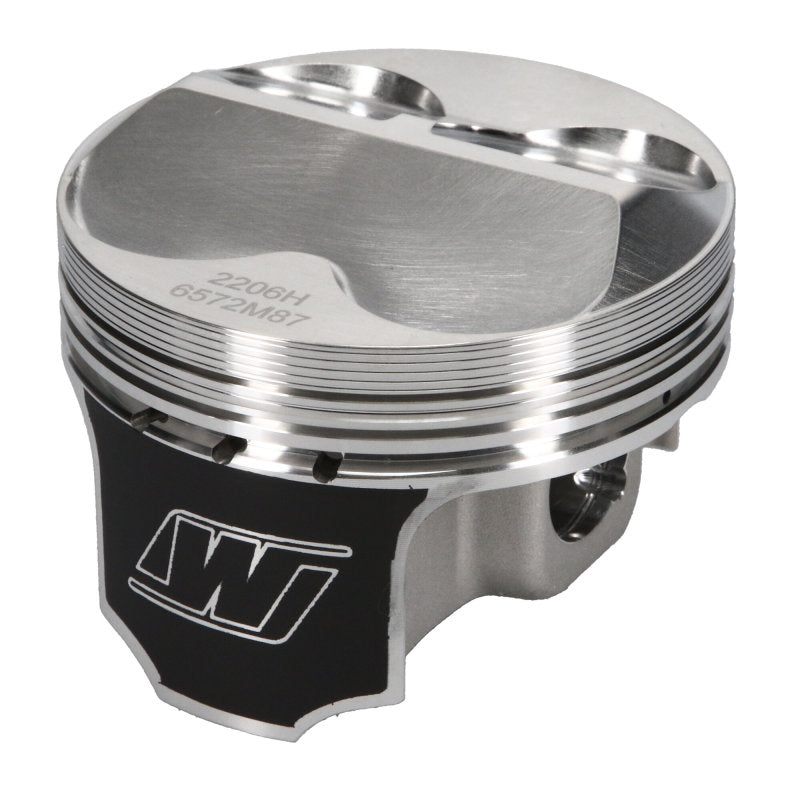 Load image into Gallery viewer, Wiseco Honda 4v DOME +6.5cc STRUTTED 87MM Piston Shelf Stock Kit
