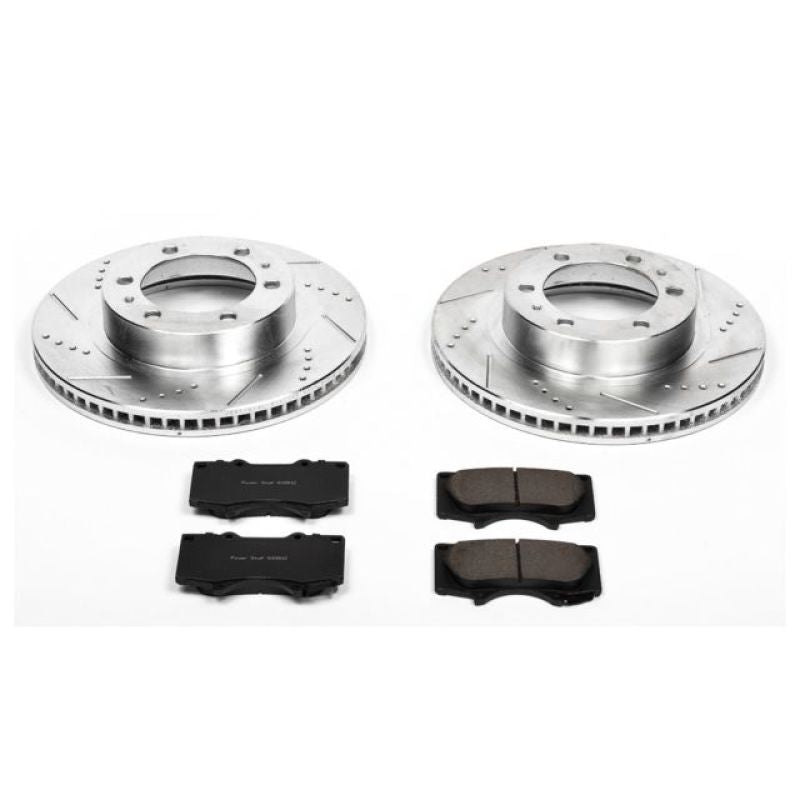 Load image into Gallery viewer, Power Stop 03-09 Toyota 4Runner Front Z23 Evolution Sport Brake Kit

