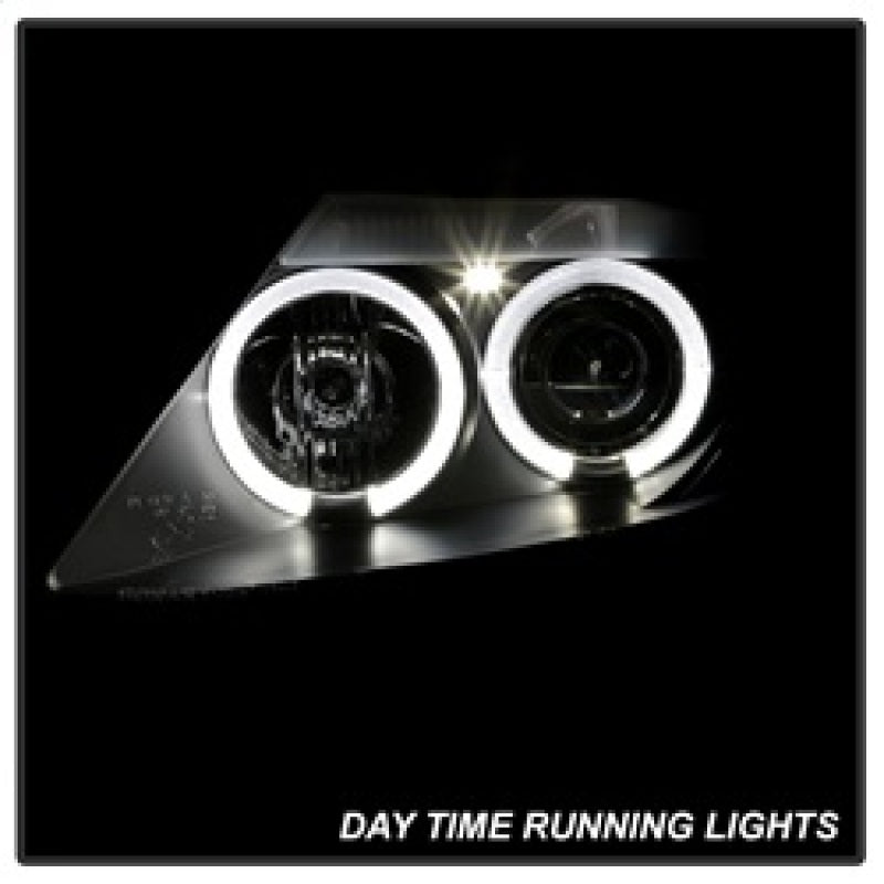 Load image into Gallery viewer, Spyder BMW Z4 03-08 Projector Headlights Xenon/HID Model Only - LED Halo Black PRO-YD-BMWZ403-HID-BK
