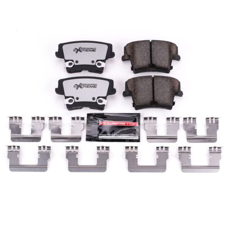 Load image into Gallery viewer, Power Stop 05-19 Chrysler 300 Rear Z26 Extreme Street Brake Pads w/Hardware
