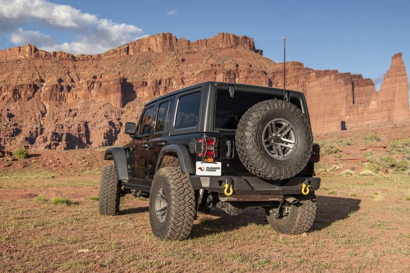 Load image into Gallery viewer, Rugged Ridge HD Bumper Rear 18-20 Jeep Wrangler JL

