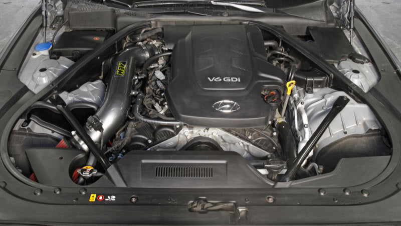 Load image into Gallery viewer, AEM 2015 Hyundai Genesis 3.8L-V6 F/I Silver Cold Air Intake
