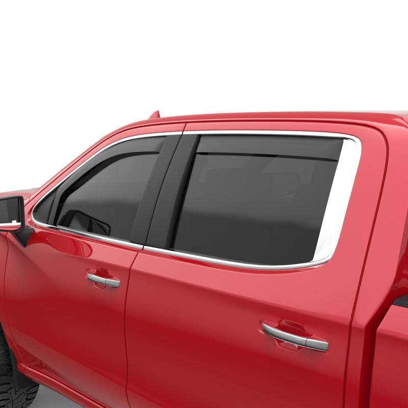 Load image into Gallery viewer, EGR 2019 Chevy 1500 Crew Cab In-Channel Window Visors - Matte
