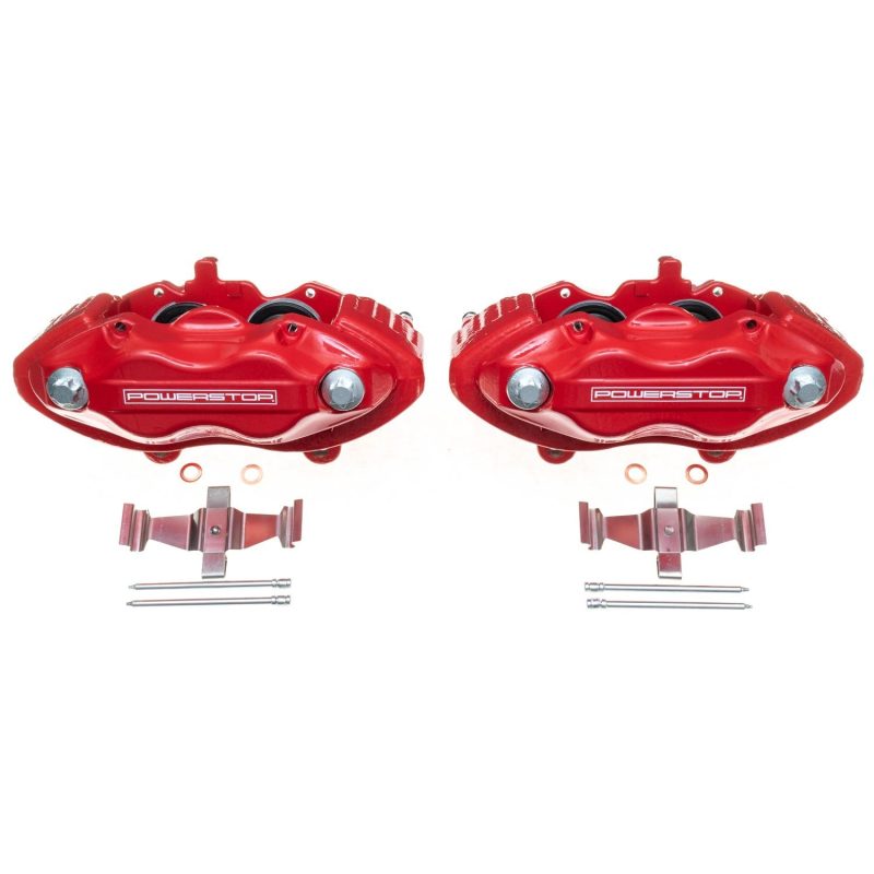 Load image into Gallery viewer, Power Stop 05-10 Chrysler 300 Front Red Calipers w/o Brackets - Pair
