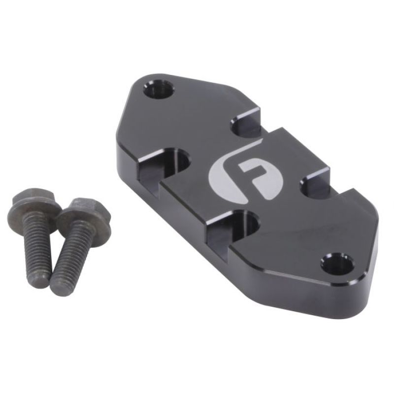 Load image into Gallery viewer, Fleece Performance 01-17 GM Duramax Billet Coolant Block Off Plate
