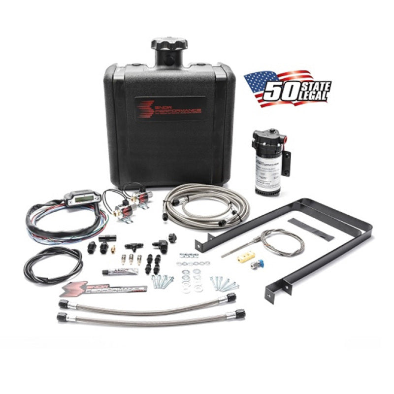 Load image into Gallery viewer, Snow Performance Stg 3 Boost Cooler Water Injection Kit TD Univ. (SS Braided Line and 4AN Fittings)
