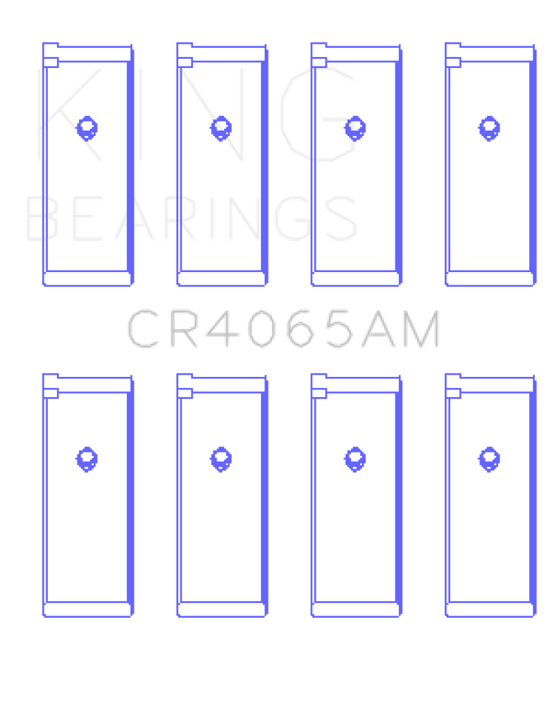 Load image into Gallery viewer, King 91-04 Nissan 146CI/2.4L KA24DE L4 / 89-97 146CI/2.4L KA24E L4  (Size STD) Rod Bearing Set
