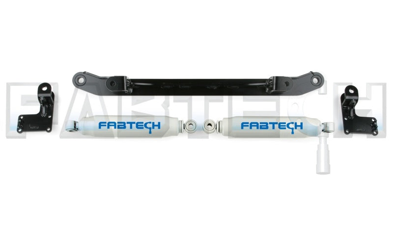 Load image into Gallery viewer, Fabtech 99-03 Ford F250/350/Excursion 2WD Dual Performance Steering Stabilizer Kit
