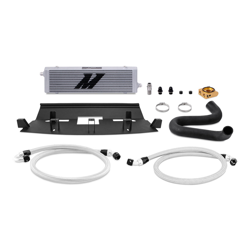 Load image into Gallery viewer, Mishimoto 2018+ Ford Mustang GT Thermostatic Oil Cooler Kit - Silver
