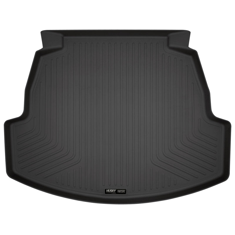 Load image into Gallery viewer, Husky Liners 2020+ Toyota Corolla Sedan WeatherBeater Black Trunk Liner
