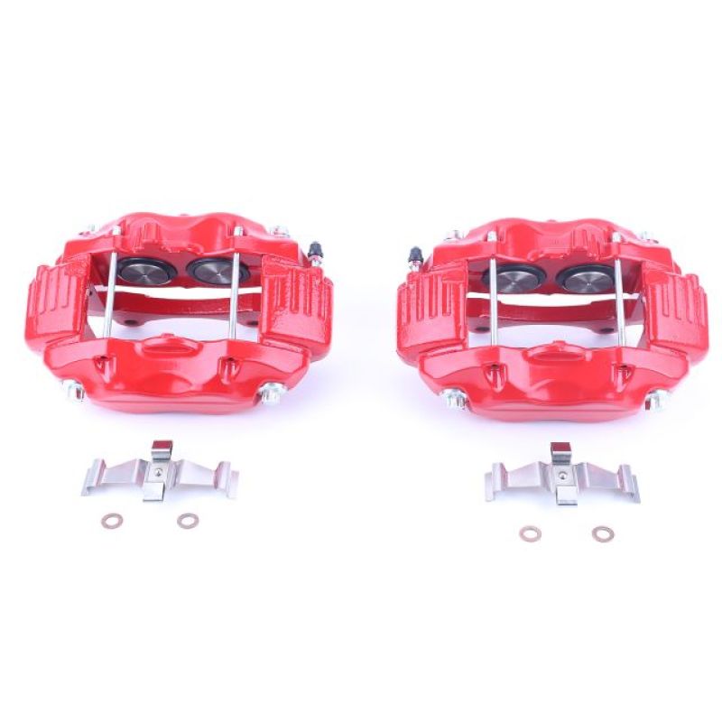 Load image into Gallery viewer, Power Stop 05-10 Chrysler 300 Front Red Calipers w/o Brackets - Pair
