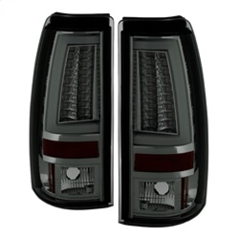 Load image into Gallery viewer, Spyder Chevy Silverado 1500/2500 99-02 Version 2 LED Tail Lights - Smoke ALT-YD-CS99V2-LED-SM
