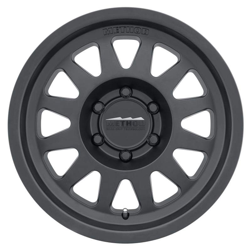 Load image into Gallery viewer, Method MR704 17x8.5 0mm Offset 6x5.5 106.25mm CB Matte Black Wheel
