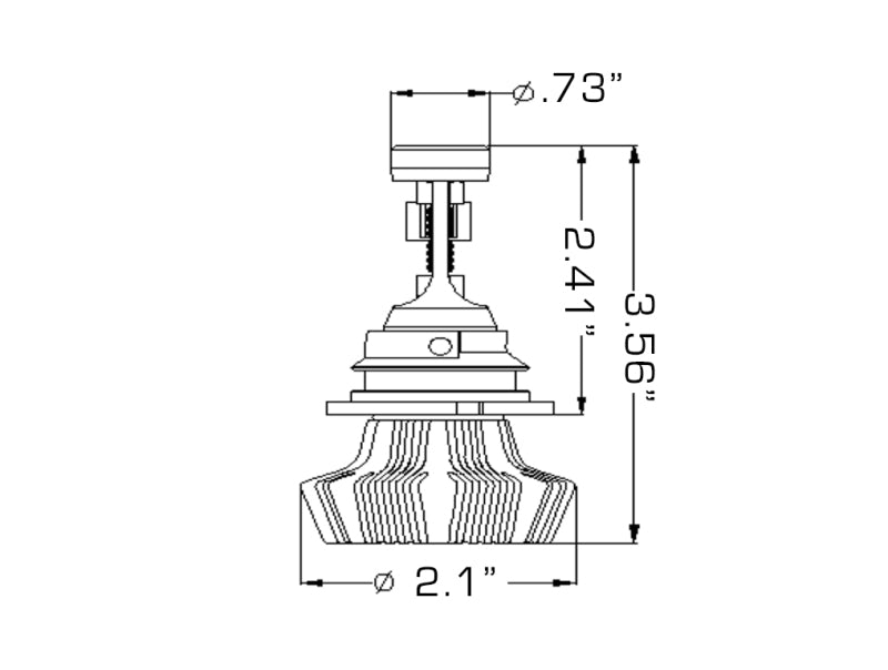 Load image into Gallery viewer, Oracle 9007 4000 Lumen LED Headlight Bulbs (Pair) - 6000K
