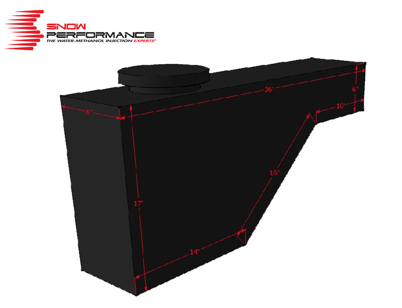 Load image into Gallery viewer, Snow Performance 10 Gallon Tool Box Style Reservoir (Incl Front Bracket &amp; Hardware)
