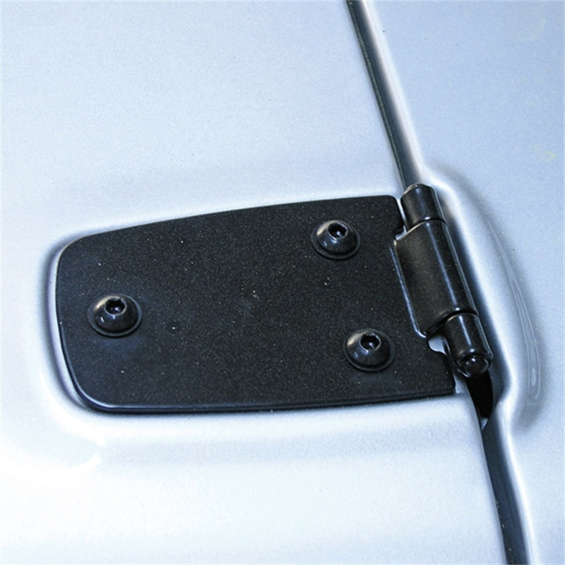 Load image into Gallery viewer, Rugged Ridge 97-06 Jeep Wrangler Black Hood Hinges
