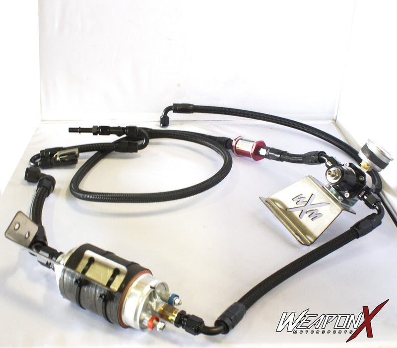 Load image into Gallery viewer, WXM Fuel Line Pump Kit with Return and Flex Sensor
